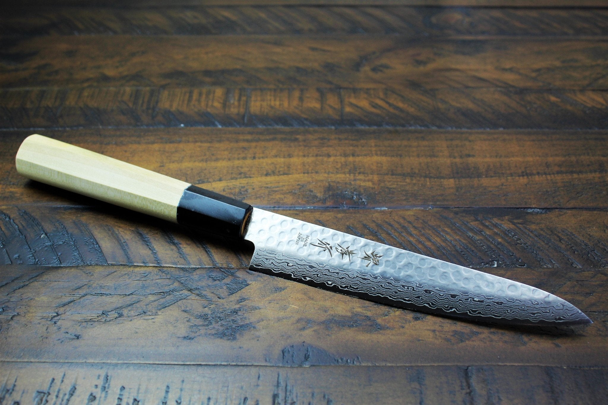 Kitchen Knives - Sakai Takayuki Petty Knife 150mm (5.9") Damascus 45 Layer
