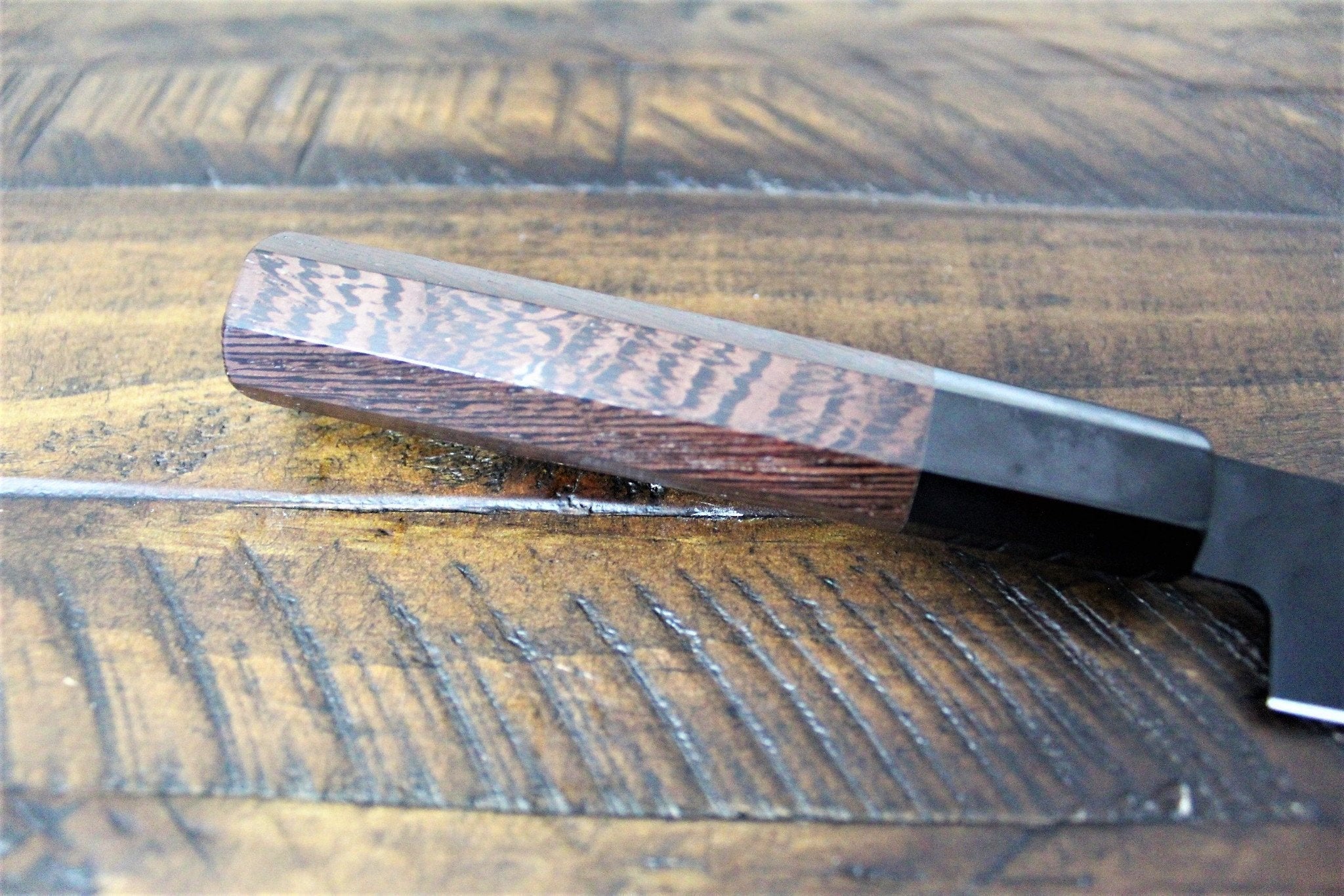 Kitchen Knives - Sakai Takayuki Petty Knife With Wenge Handle 150mm (5.9" ) Kurokage VG-10 With Non Stick Coating