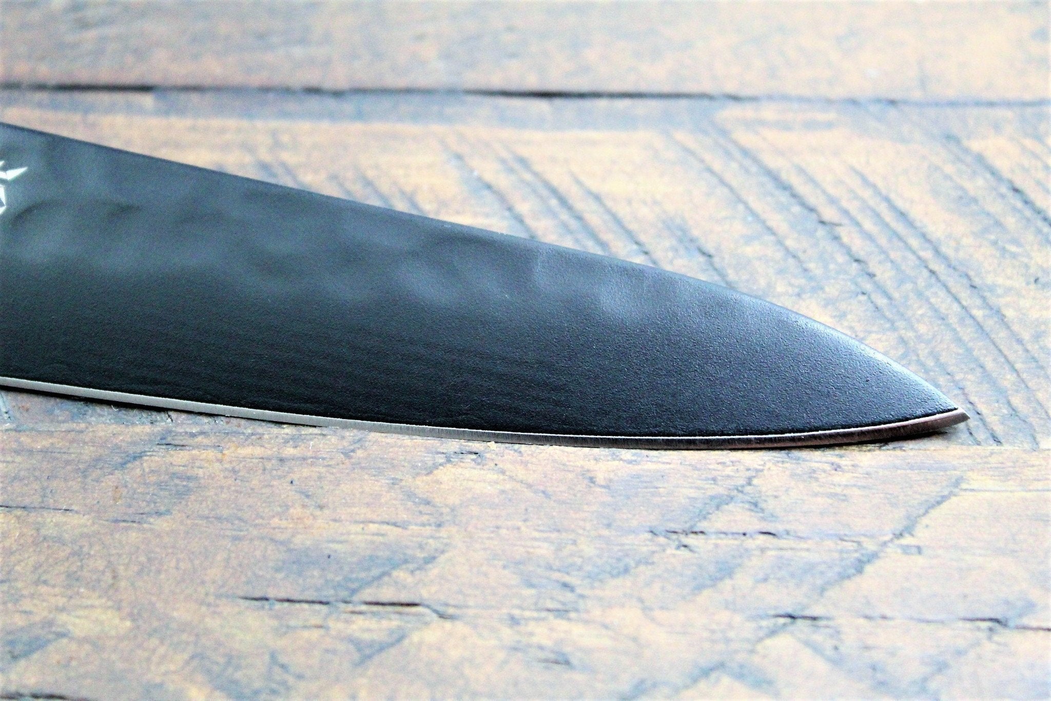Kitchen Knives - Sakai Takayuki Petty Knife With Wenge Handle 150mm (5.9" ) Kurokage VG-10 With Non Stick Coating