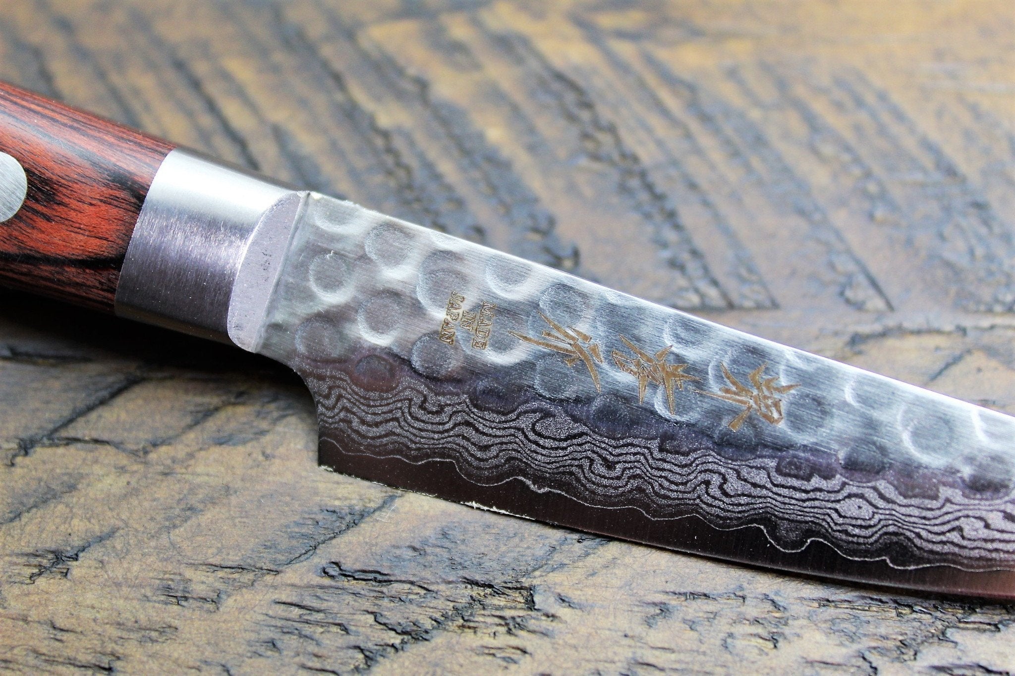 Kitchen Knives - Sakai Takayuki Petty / Paring Knife 80mm (3.2") Damascus 17 Layer