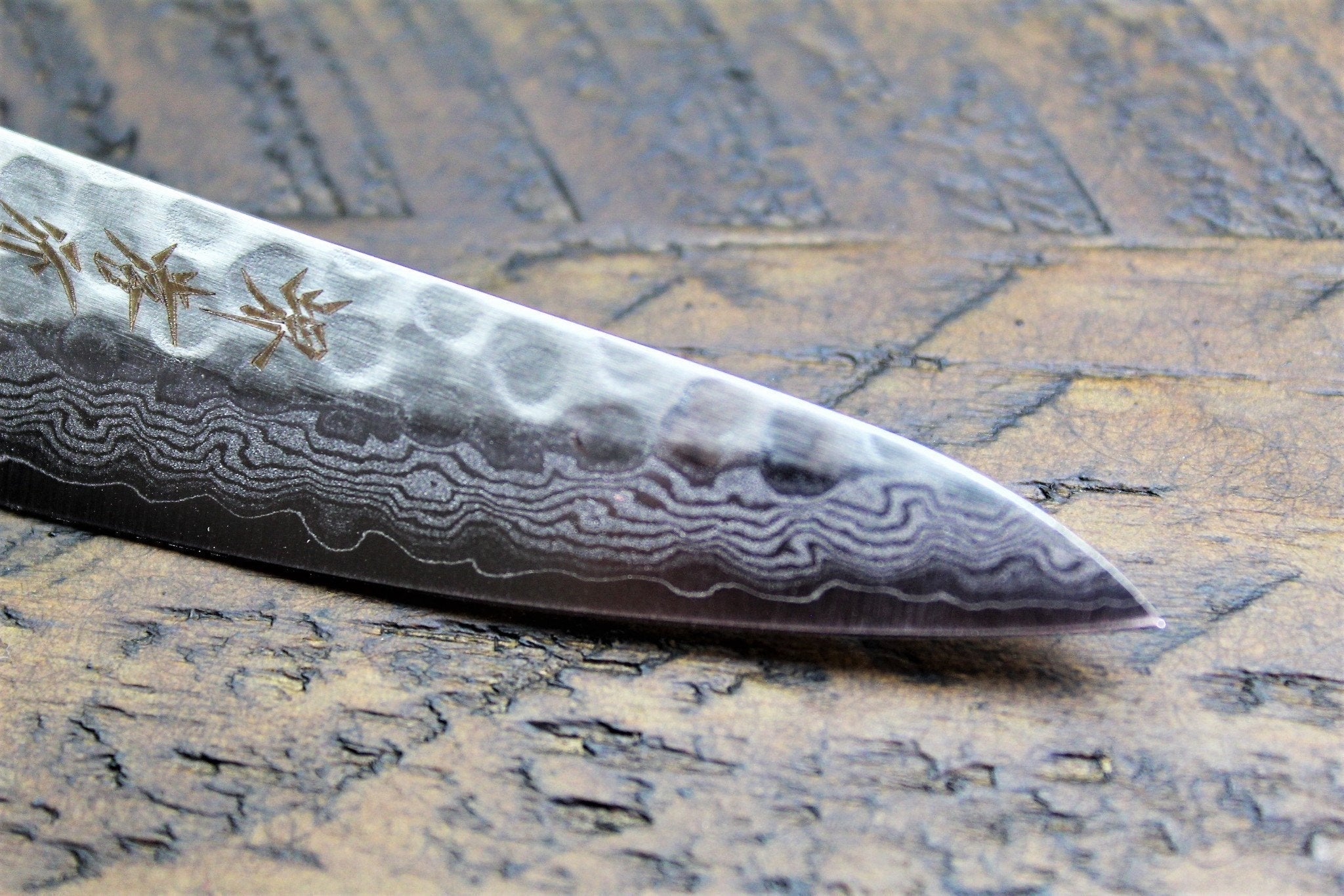 Kitchen Knives - Sakai Takayuki Petty / Paring Knife 80mm (3.2") Damascus 17 Layer