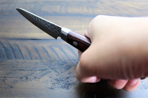 Kitchen Knives - Sakai Takayuki Petty / Paring Knife 80mm (3.2") Damascus 17 Layer
