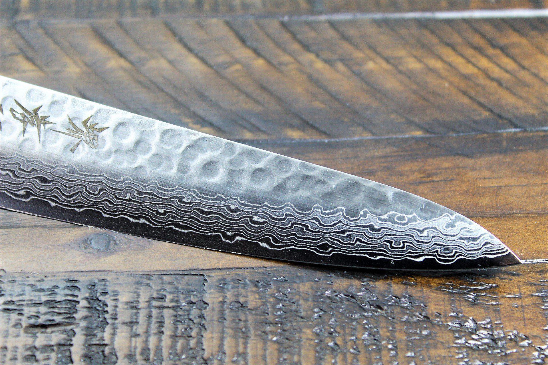 Kitchen Knives - Sakai Takayuki Petty Utility Knife 150mm (5.9")Damascus 45 Layer With Walnut Handle