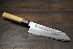 Kitchen Knives - Sakai Takayuki Santoku Knife 170mm (6.7") Damascus 33 Layer