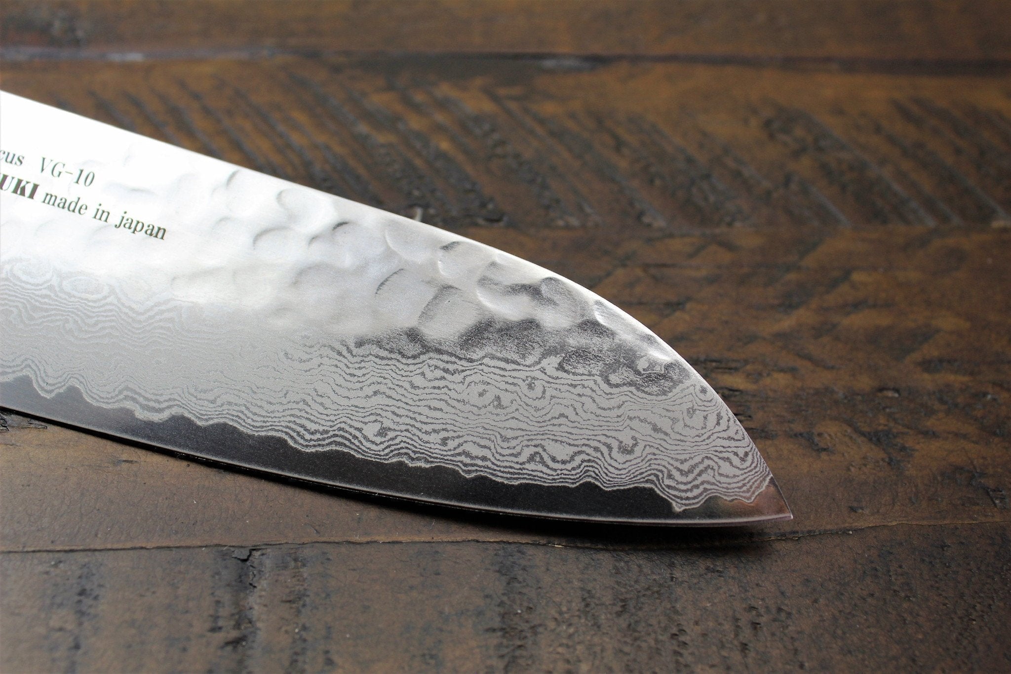Kitchen Knives - Sakai Takayuki Santoku Knife 170mm (6.7") Damascus 33 Layer