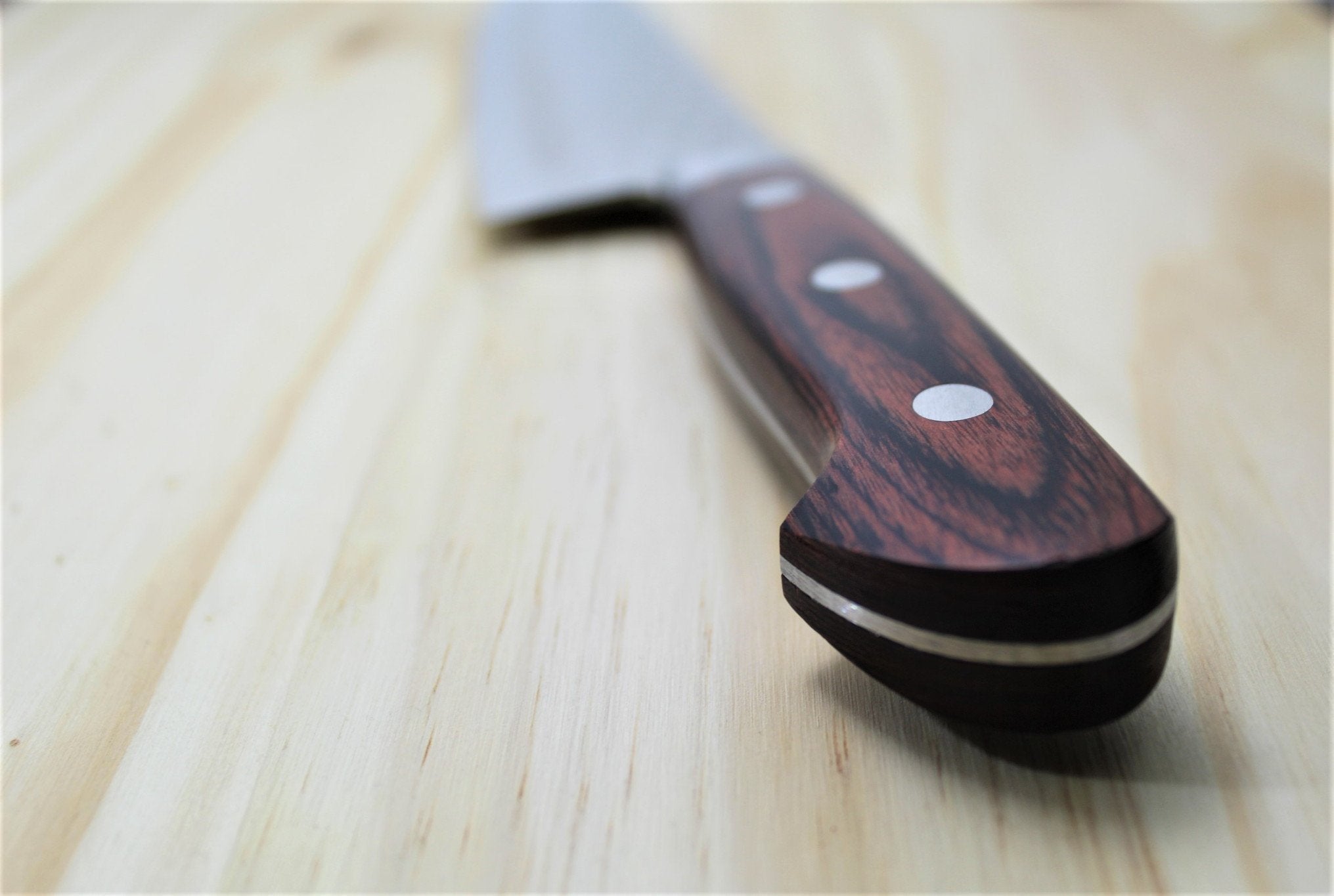 Kitchen Knives - Sakai Takayuki Santoku Knife 180mm (7.1") Damascus 17 Layer