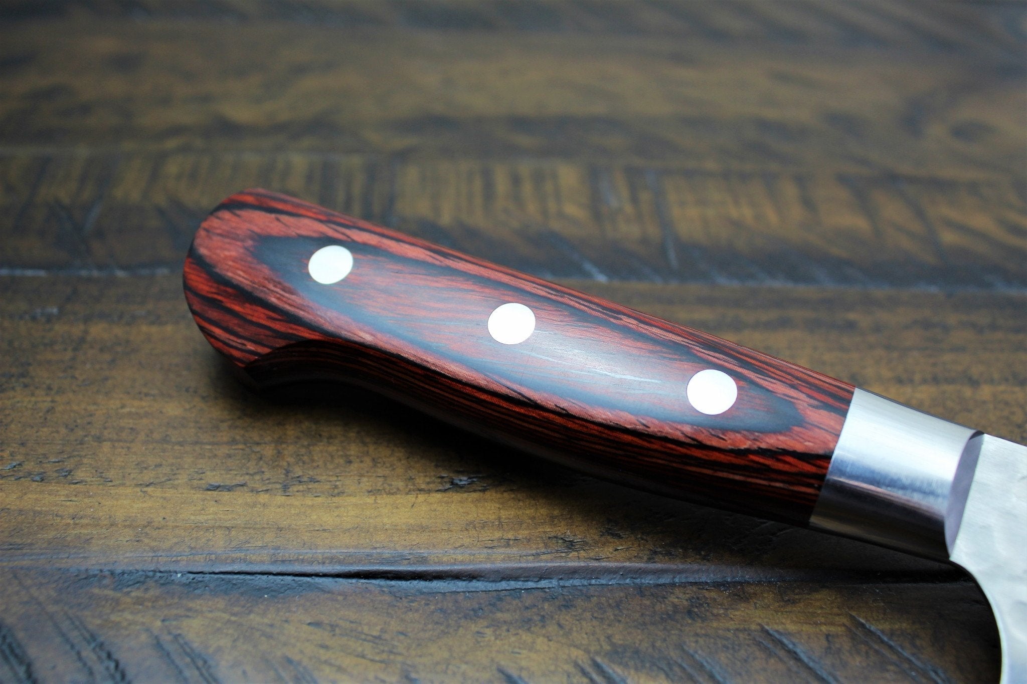 Kitchen Knives - Sakai Takayuki Santoku Knife 180mm (7.1") Damascus 33 Layer