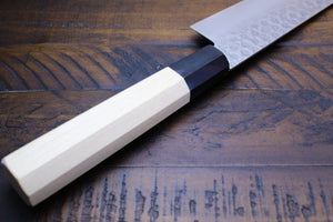 Kitchen Knives - Sakai Takayuki Santoku Knife 180mm (7.1")  Damascus 45 Layer