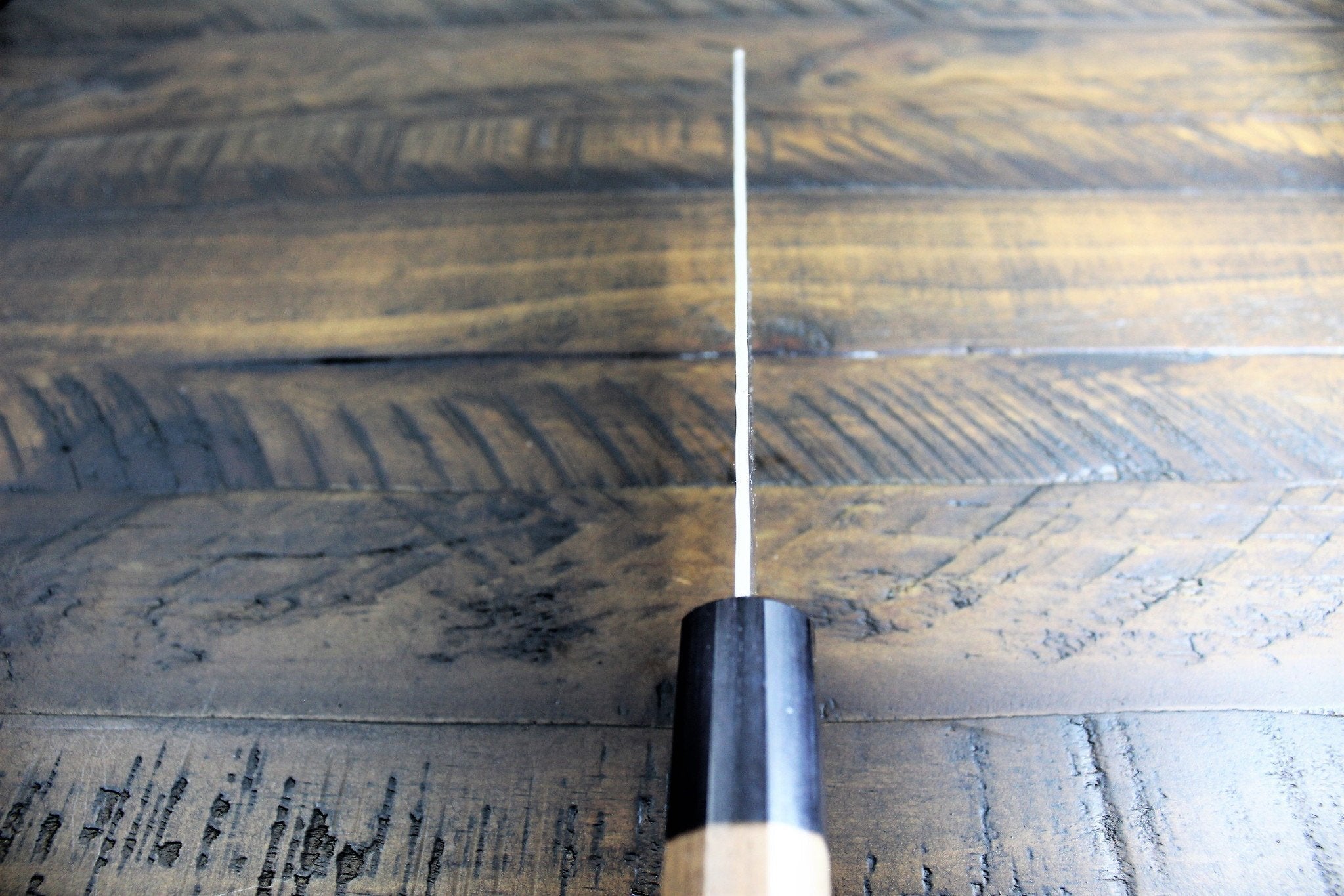Kitchen Knives - Sakai Takayuki Santoku Knife 180mm (7.1") Damascus 45 Layer With Walnut Handle