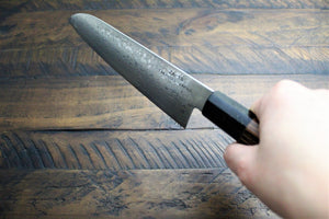 Kitchen Knives - Sakai Takayuki Santoku Knife 180mm (7.1") Damascus 69 Layer - Ginga