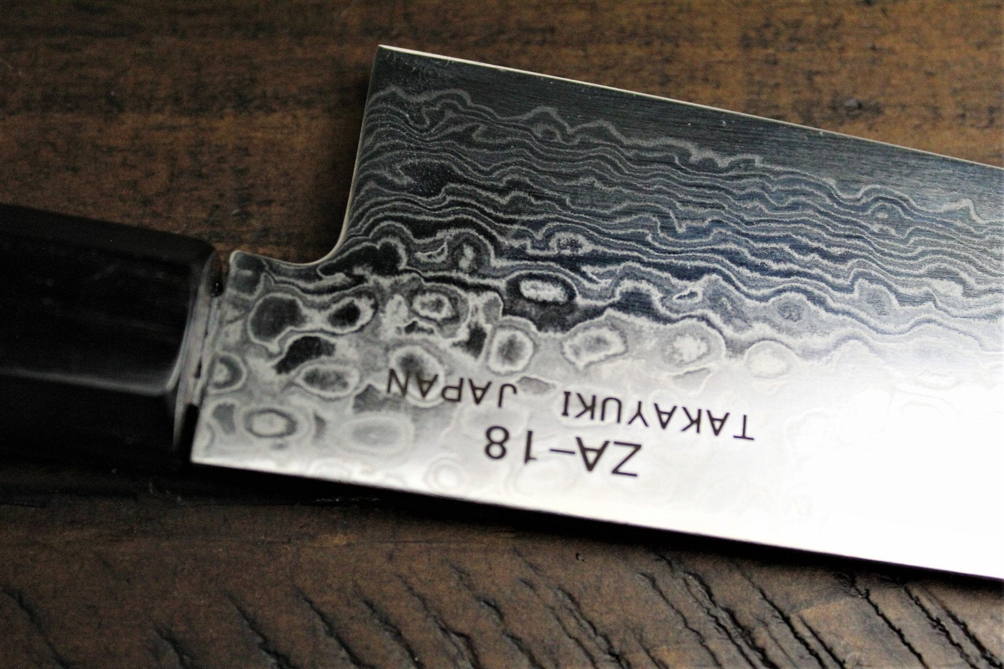 Kitchen Knives - Sakai Takayuki Santoku Knife 180mm (7.1") Damascus 69 Layer - Ginga