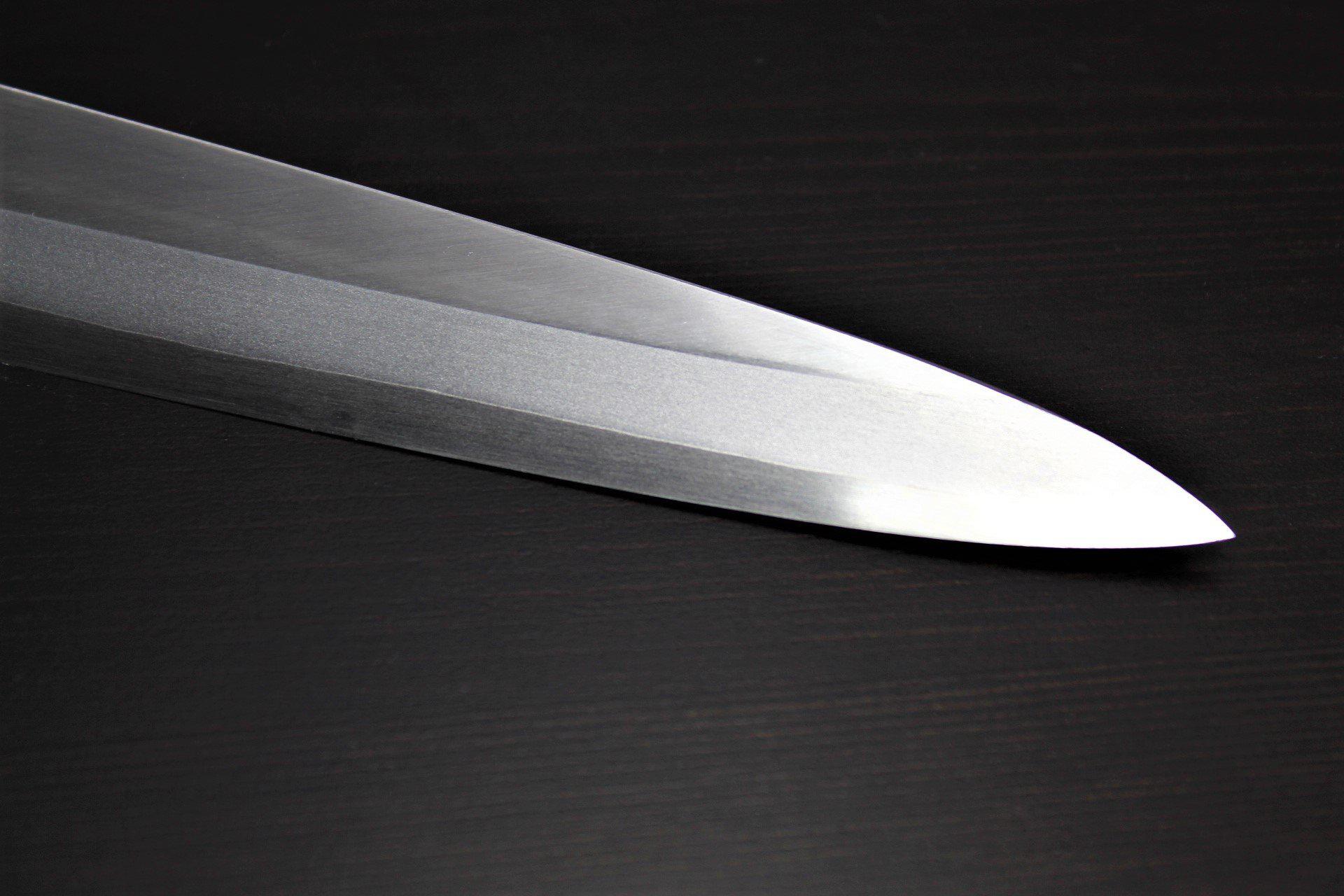 Kitchen Knives - Sakai Takayuki Shobu Knife 240mm (9.4") With Saya - Shikisai Hikari - Molybdenum Stainless Steel