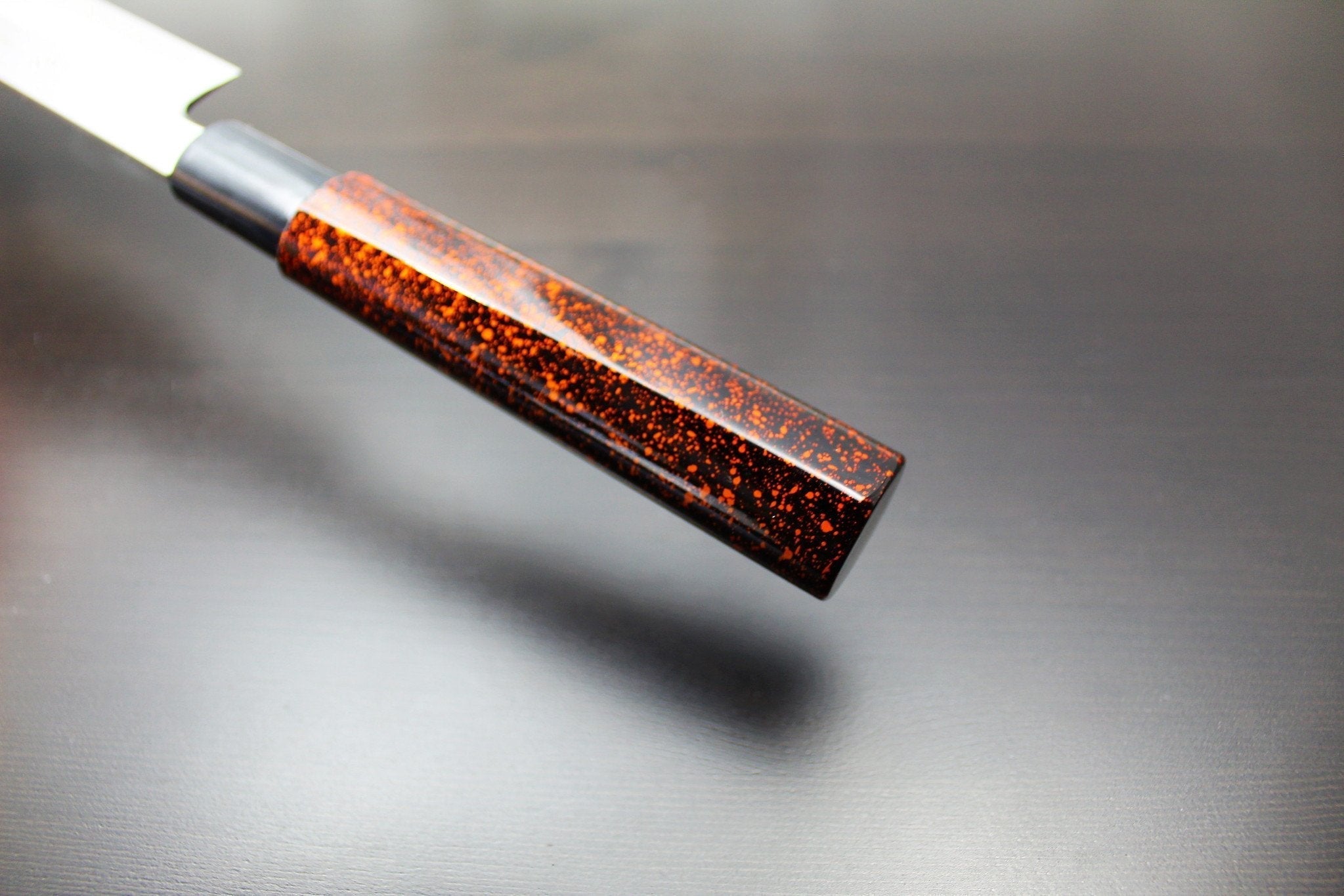 Kitchen Knives - Sakai Takayuki Shobu Knife 240mm (9.4") With Saya - Shikisai Kincha - Molybdenum Stainless Steel