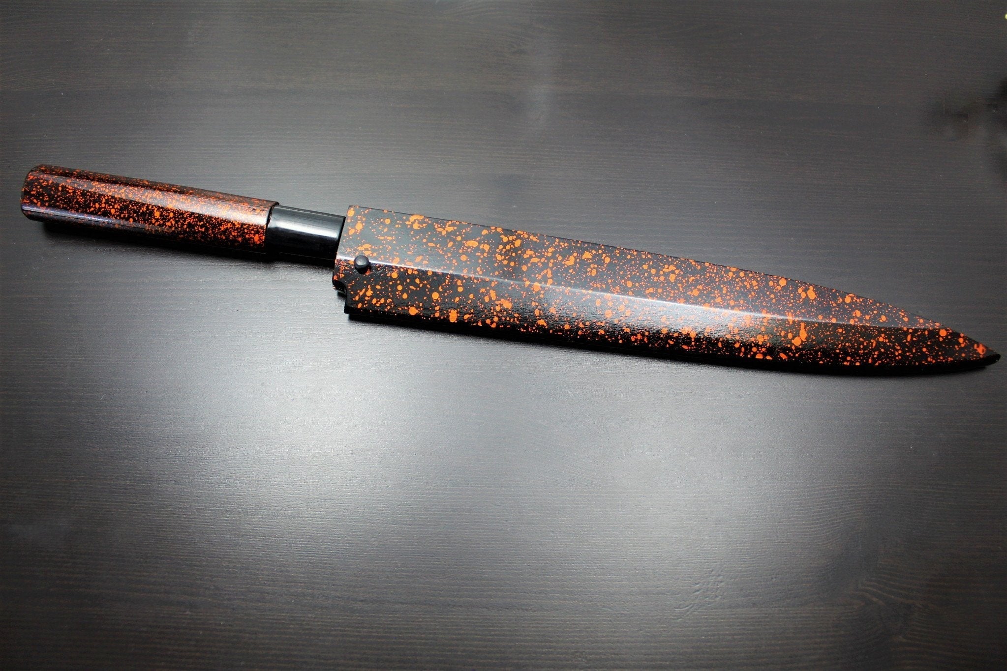 Kitchen Knives - Sakai Takayuki Shobu Knife 240mm (9.4") With Saya - Shikisai Kincha - Molybdenum Stainless Steel