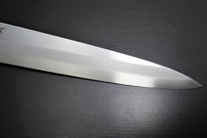 Kitchen Knives - Sakai Takayuki Shobu Knife 240mm (9.4") With Saya - Shikisai Kincha - Molybdenum Stainless Steel