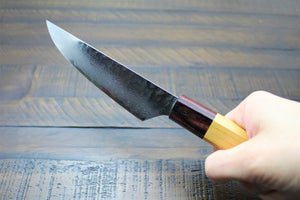 Kitchen Knives - Sakai Takayuki Steak Knife 120mm (4.7") Damascus 33 Layer Japanese Handle
