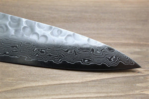 Kitchen Knives - Sakai Takayuki Sujihiki Slicer 240 Mm (9.4") Damascus 45 Layer With Magnolia Handle