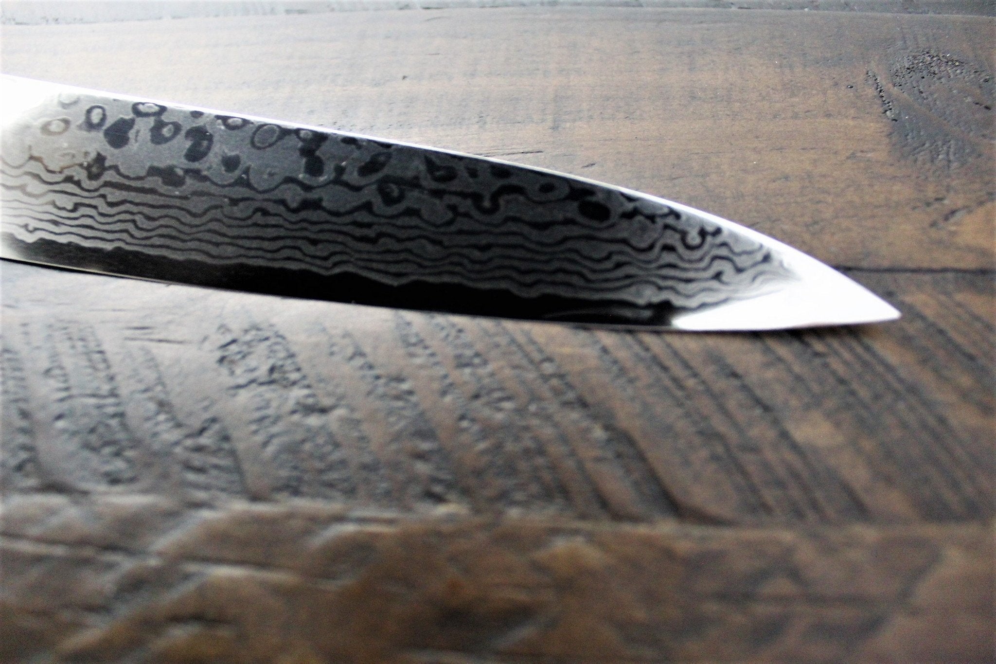 Kitchen Knives - Sakai Takayuki Sujihiki Slicer Knife 240mm (9.4") Damascus 69 Layer -Ginga