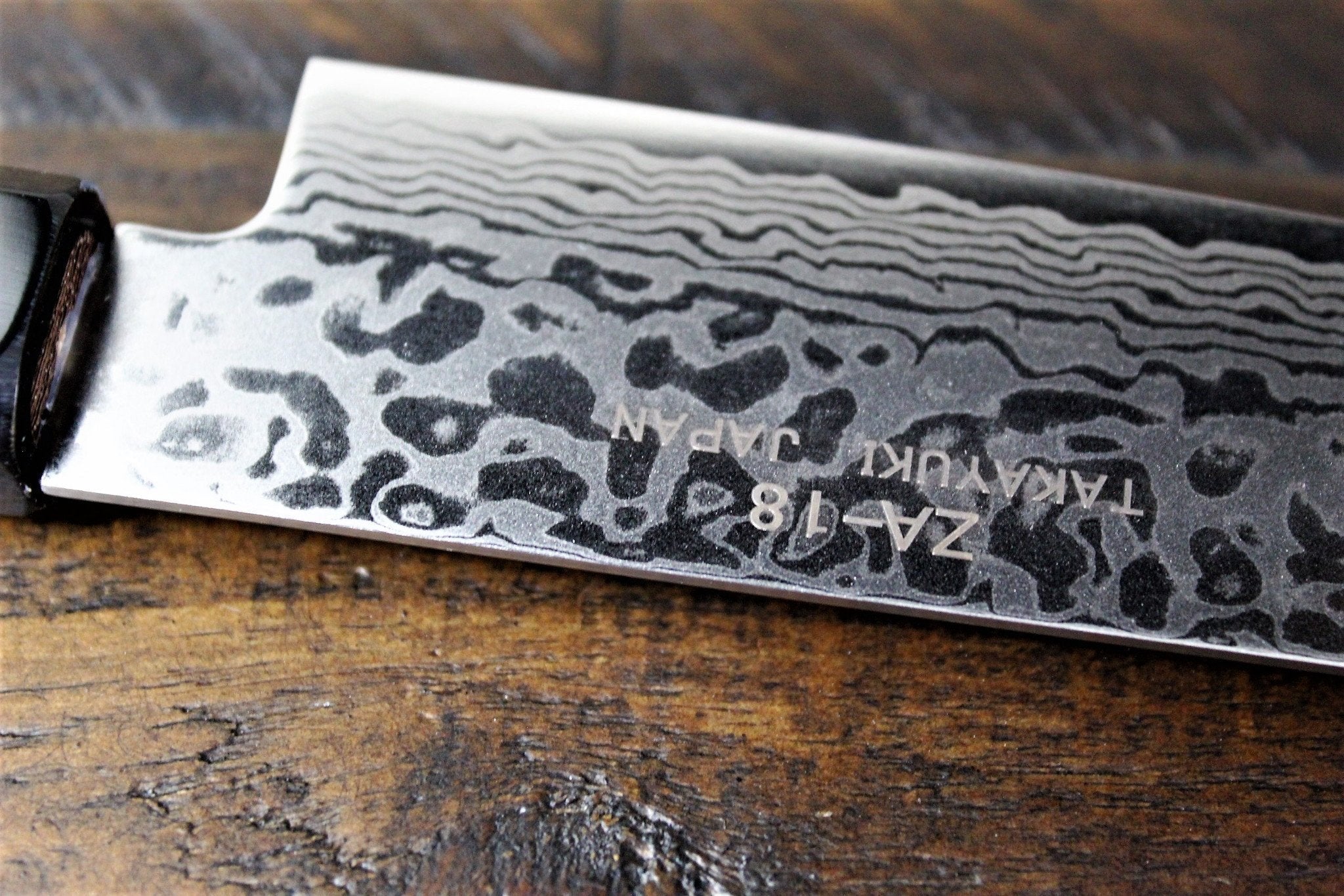 Kitchen Knives - Sakai Takayuki Sujihiki Slicer Knife 240mm (9.4") Damascus 69 Layer -Ginga