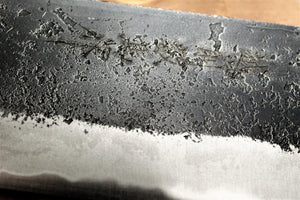 Kitchen Knives - Sawakazuma Genryu Aoniko Nakiri 165 Mm / 6.5" Rosewood Handle