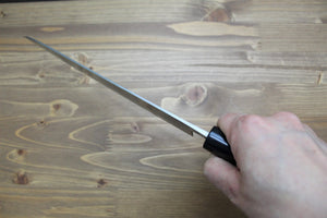 Kitchen Knives - Sawakazuma Ginryu Damascus Aoniko Gyuto 210 Mm / 8.2" Rosewood Handle