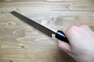 Kitchen Knives - Sawakazuma Ginryu Damascus Aoniko Kengata Bunka 170 Mm / 6.7" Rosewood Handle