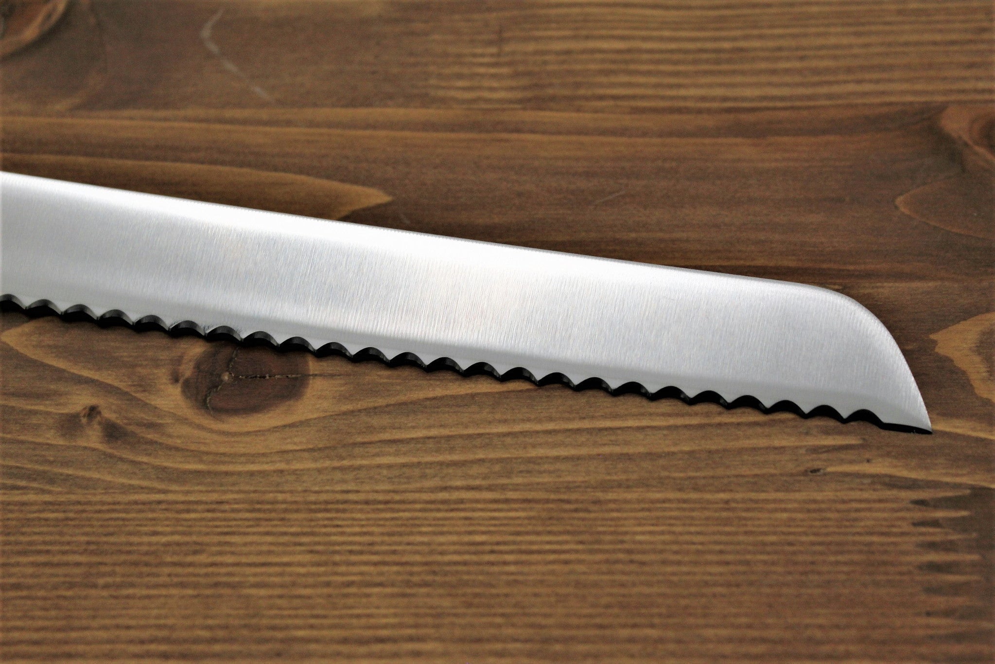 Kitchen Knives - Sawakazuma Japanese Bread Knife 250mm (9.8") Wood Handle