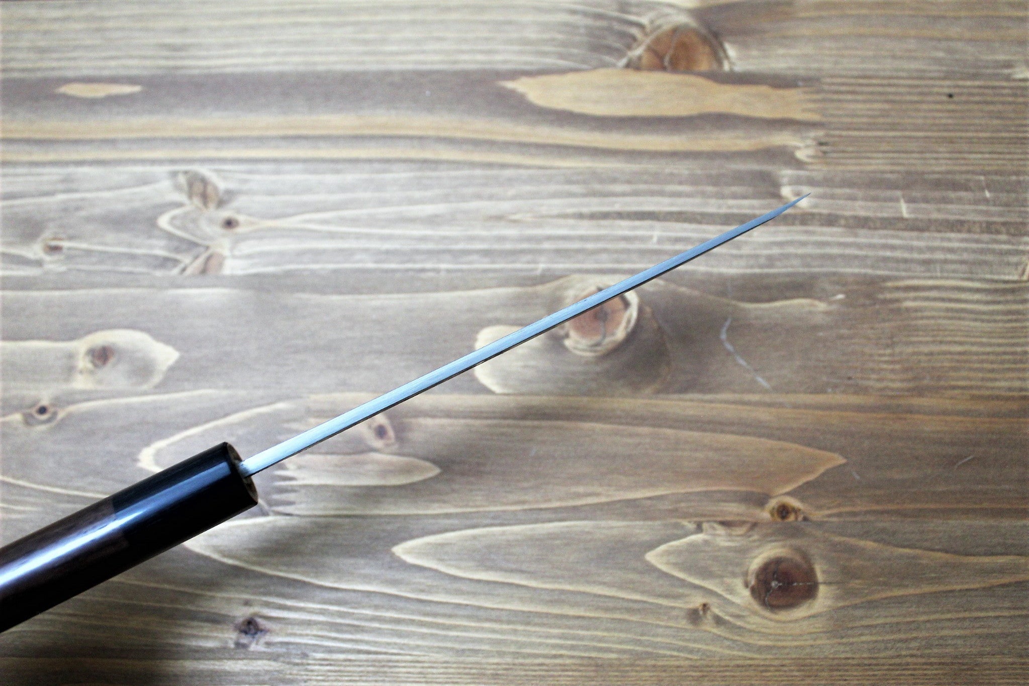 Kitchen Knives - Sawakazuma Sabaki / Boning Knife Shironiko Damascus Rosewood Handle
