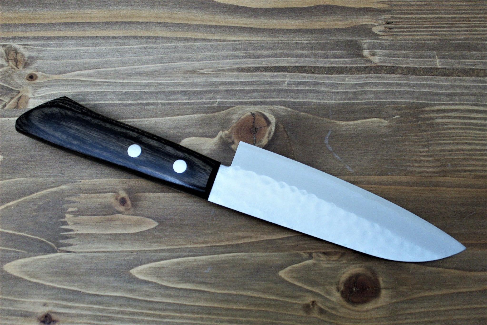 Kitchen Knives - Sawakazuma Sazanami Petty 130 Mm / 5.1" Wood Handle