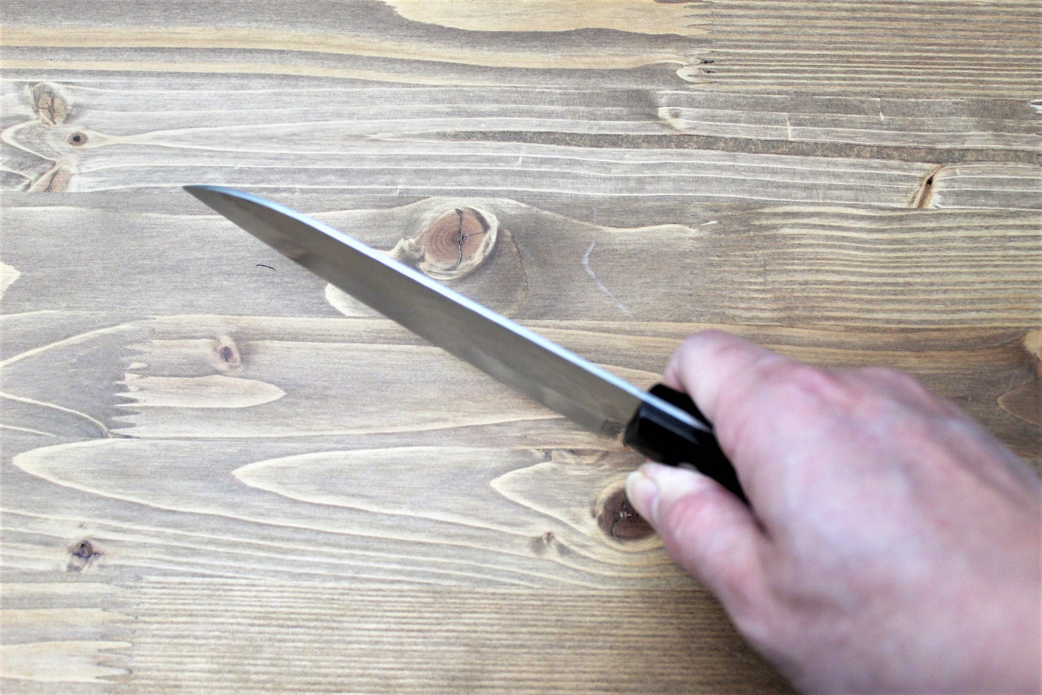 Kitchen Knives - Sawakazuma Sazanami Petty 130 Mm / 5.1" Wood Handle