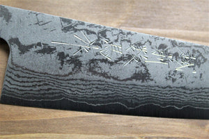 Kitchen Knives - Sawakazuma Setsugetsuka VG-10 Damascus Gyuto 210 Mm / 8.2" Rosewood Handle