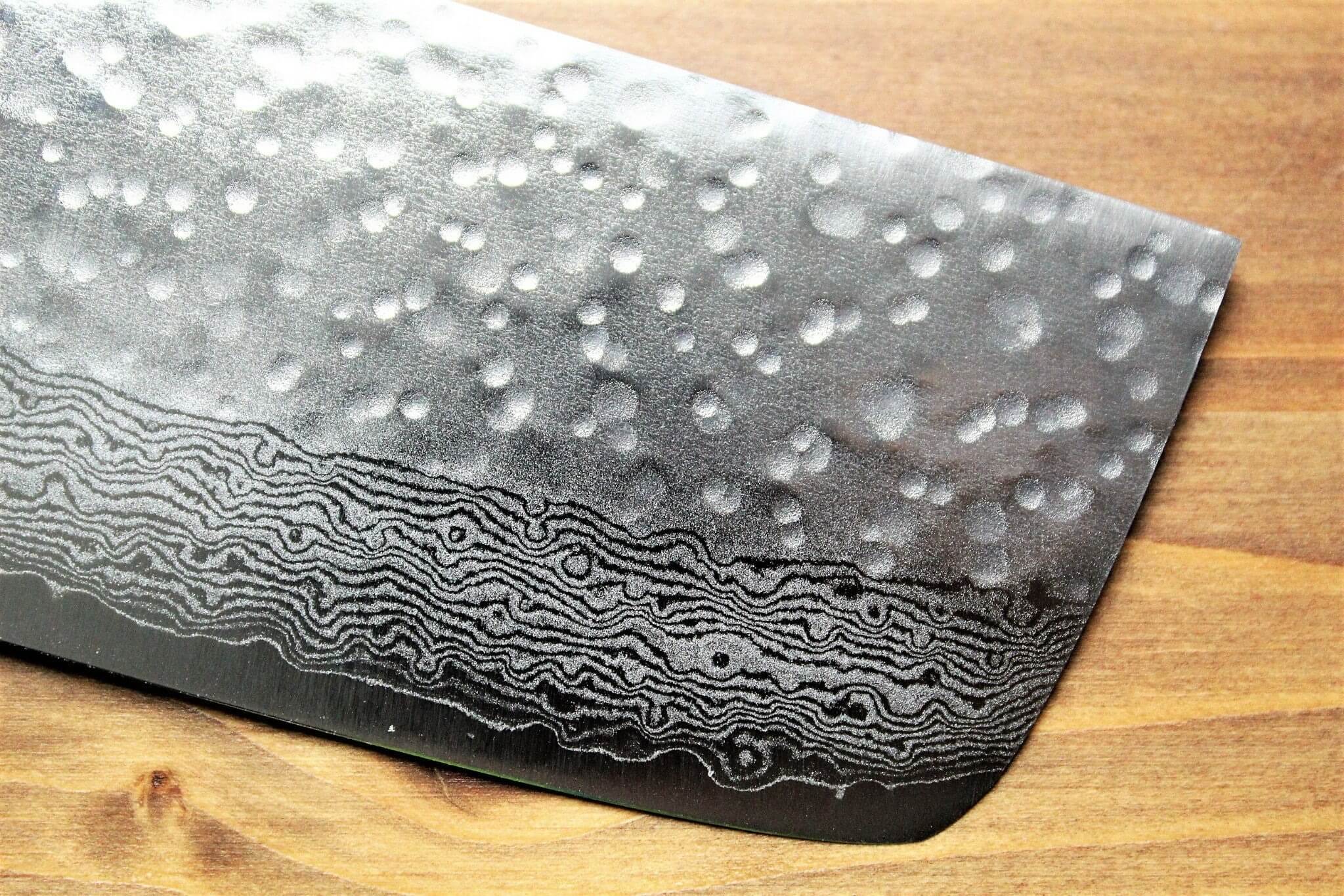 Kitchen Knives - Sawakazuma Setsukei VG-10 Damascus Nakiri Knife 165 Mm / 6.5" Rosewood Handle