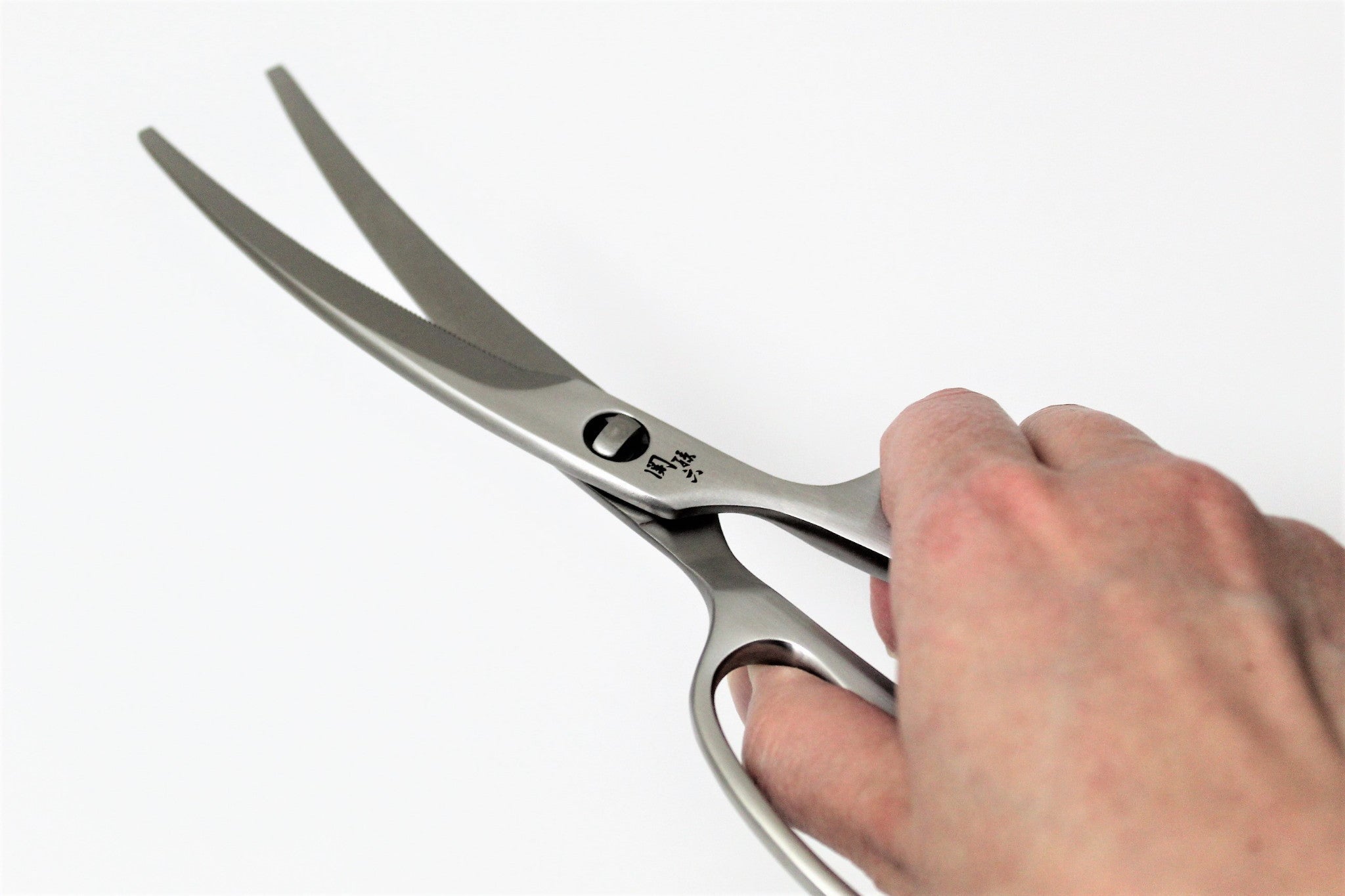 KAI Seki Magoroku Stainless Steel Curved Kitchen Shears DH3346