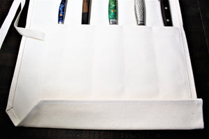 Knife Blocks & Holders - TOJIRO Canvas Knife Roll For 5 Knives F-359