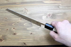 Knife - Kaneshige Hamono 10A Nickel Damascus 67 Layer Kiritsuke Gyuto Knife 210 Mm (8.2")
