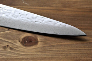 Knife - Kaneshige Hamono 10A Nickel Damascus 67 Layer Petty Knife 150 Mm (5.9")