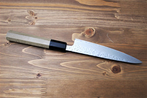 Knife - Kaneshige Hamono 10A Nickel Damascus 67 Layer Petty Knife 150 Mm (5.9")
