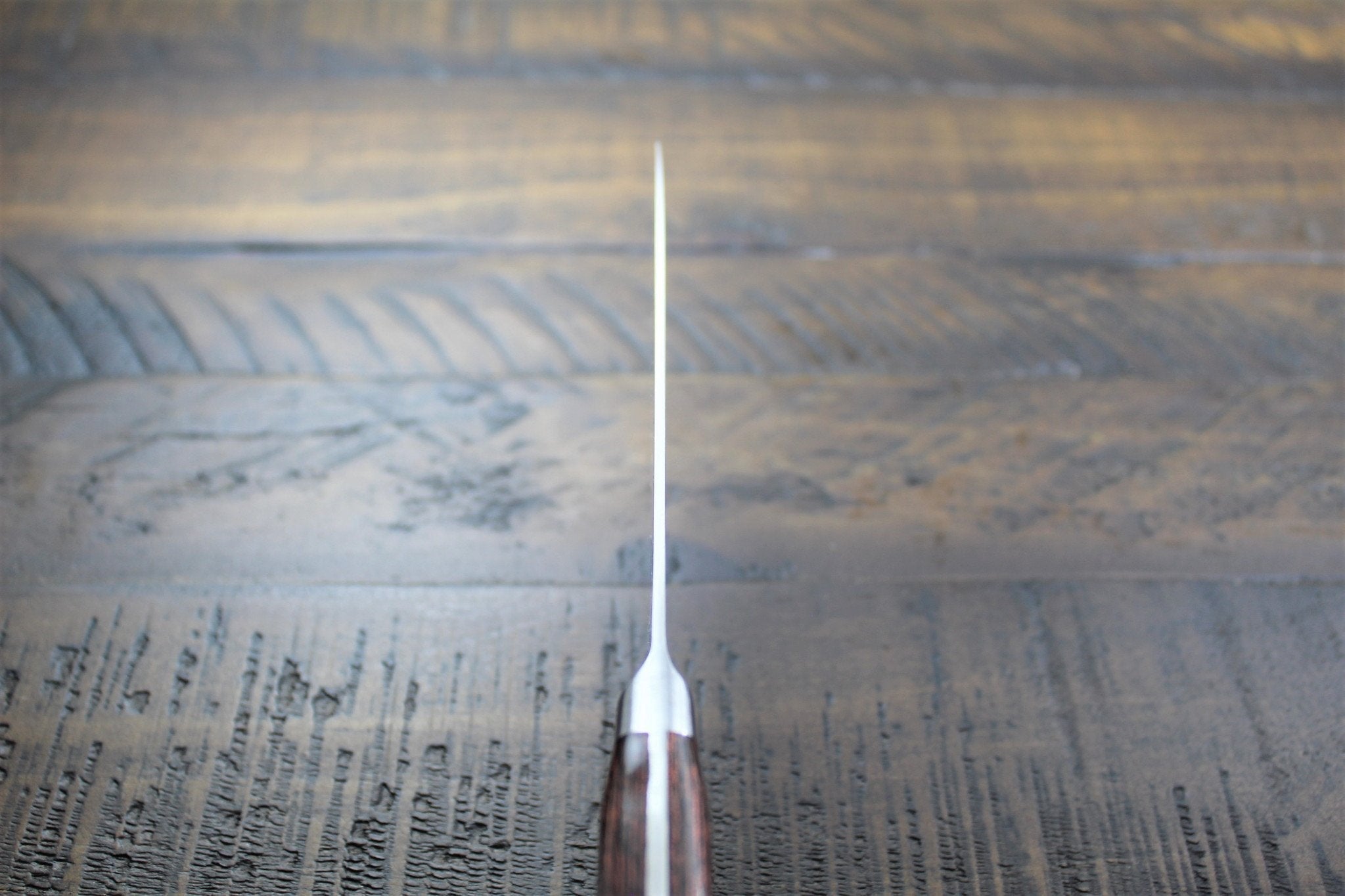 Knife - Saka Takayuki Petty Knife 120mm (4.7") Aoniko Honyaki (BLUE STEEL #2)