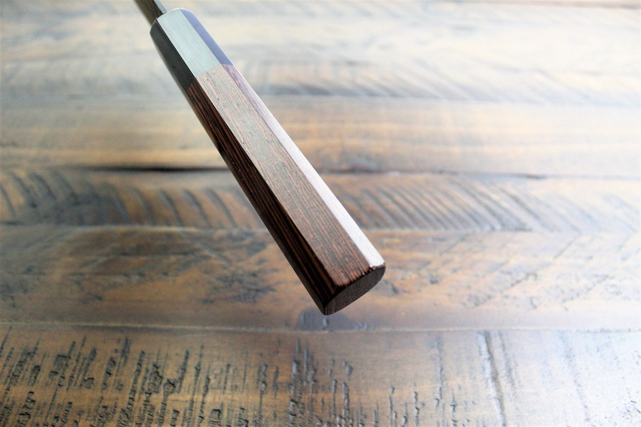 Knife - Sakai Takayuki Santoku Knife With Wenge Handle 170mm (6.7") Kurokage VG-10 With Non Stick Coating